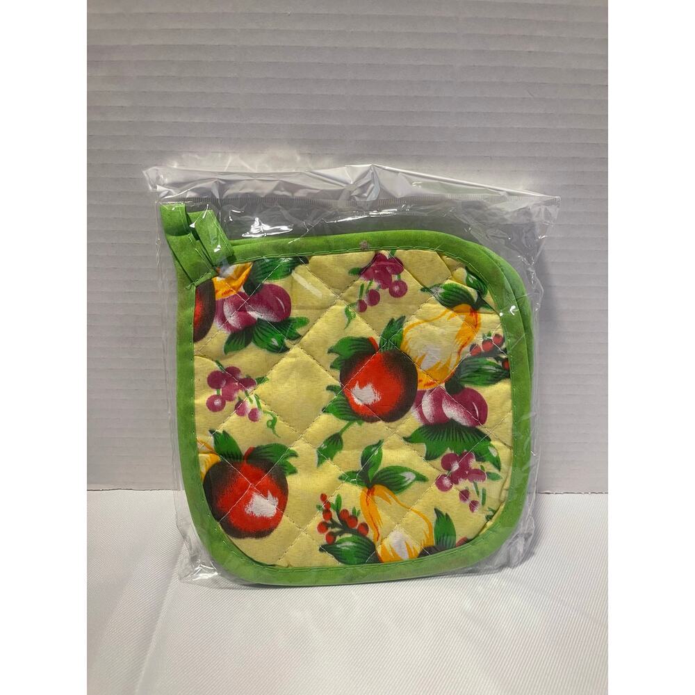 New Fruit Design  set of 2 Kitchen Potholders‎